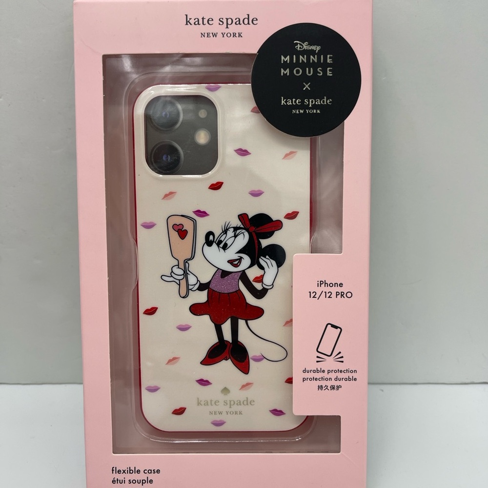 KS New York x Disney Minnie Mouse IPhone 12/2 Pro Mini Flexible Phone Case
NWT - Picture 11 of 16